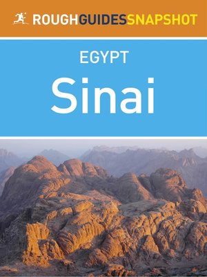 cover image of Sinai Rough Guides Snapshot Egypt